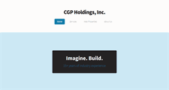 Desktop Screenshot of cgpholdings.com