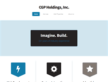 Tablet Screenshot of cgpholdings.com
